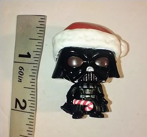 2" Funko Pop Darth Vader Christmas Figures Without Stocking Hanger Base GUC - Picture 1 of 7