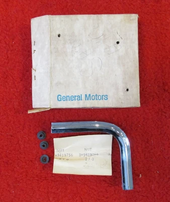1969 Oldsmobile Delta 88 98 NOS GM Left Drivers Fender Eyebrow Molding # 230687 Foto 1 de 4