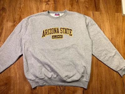 XL Champions 男式亚利桑那州校友毛衣灰色长袖 — 第 1/3 张图片