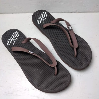 Мужские сандалии-шлепанцы Nike 6.0 13 резиновые коричневые - Изображение 1 из 4