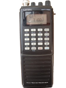 Yupiteru MVT 7100 all mode 1000 channel scanner manual aerial charger - Photo 1/6
