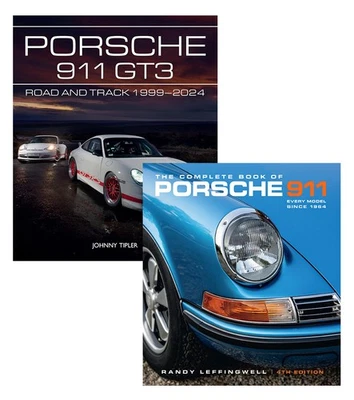 Porsche 911: Juego de 2 libros completo 4ª edición y GT3 Road and Track 1999-2024 Foto 1 de 3