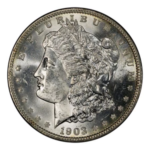 1903-O Morgan Dollar PCGS MS-63 CAC - Foto 1 di 4