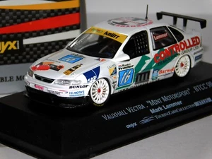 VAUXHALL VECTRA COMO NUEVO MOTORSPORT #16 MARK LEMMER BTCC 1998 ONYX XT125 1/43 - Imagen 1 de 1