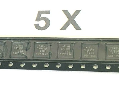 SILICON LABORATORIES C8051F321 GMR Silicon LABS, 8 BIT Mikrocontroller, OFN28,16KB, 3V, 5 Stück