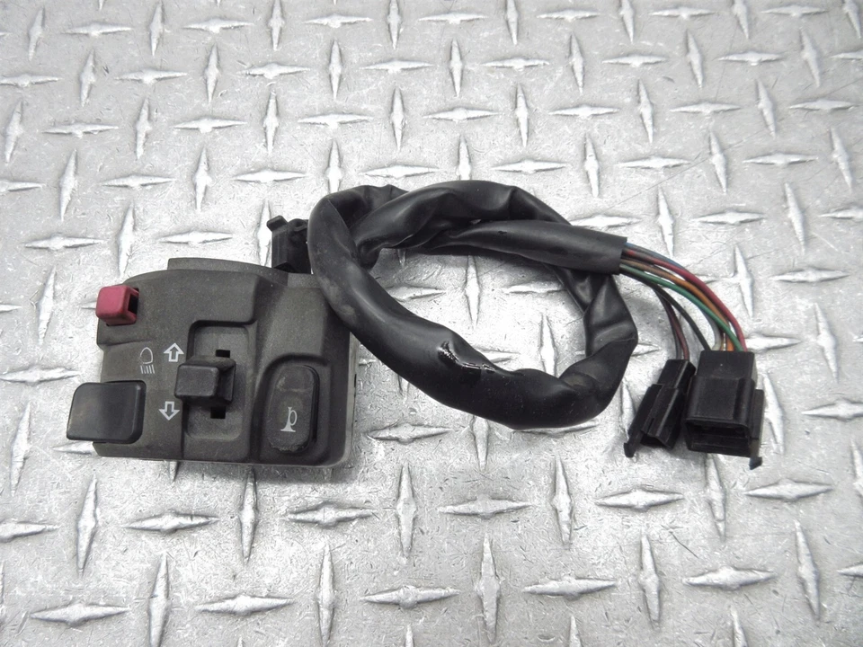 Interruptor de control de luz de manillar izquierdo Kawasaki ZX600 Ninja ZZR600 2001 00-02 05-08 Foto 1 de 4
