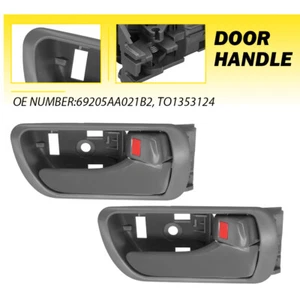 Interior Door Handle For 2002-2006 Toyota Camry Front +Rear Right Inner Gray EAW - Picture 1 of 10