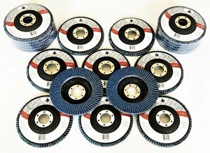 20 Goliath Industrial 4-1/2 ZIRKONIA-LAPPENSCHEIBEN 40ER KÖRNUNG SCHLEIFSCHEIBEN ZFD40 - Bild 1 von 3