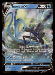 Inteleon V SWSH02: Rebel Clash #049/192 Ultra Rare Pokemon NM - Picture 1 of 2