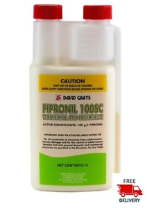Fipronil 100 SC 1L 100g/L David Gray Residual termite pest control - Picture 1 of 8