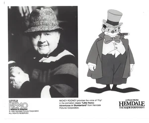 Little Nemo Mickey Rooney como Voz de Flip Original Película Prensa Foto 1992 - Imagen 1 de 2