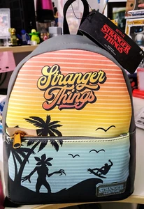 Nuovo! Mini Zaino Funko Netflick's STRANGER THINGS DEMOGORGON Surfer Boy - Foto 1 di 7