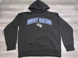 Ghost Racing Hoodie Big Spell Out Gradient Logo Street Racing Sweatshirt Gr. L - Bild 1 von 6