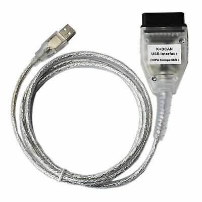 Cable Diagnostico BMW INPA K+CAN K+DCAN USB • 25.75€