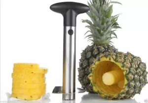 New Stainless Steel Fruit Pineapple Peeler Corer Slicer Kitchen Tool - Picture 1 of 3