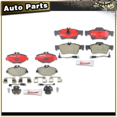 Juego de pastillas de freno delanteras y traseras de cerámica para Mercedes-Benz E350 2006 2008 2007 Foto 1 de 4