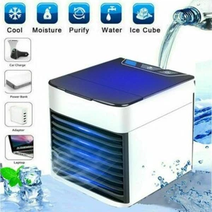 MINI CONDIZIONATORE PORTATILE VENTILATORE TAVOLA CLIMATIZZATORE AD ACQUA ARTIC - Foto 1 di 12