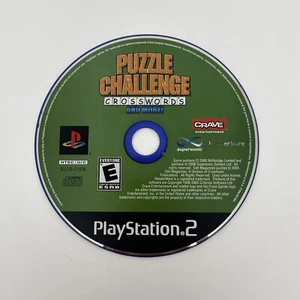 Puzzle Challenge Crosswords And More (PlayStation 2, PS2) Disc Only….109 - Picture 1 of 11