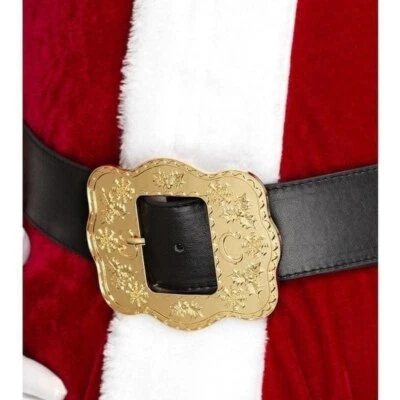 Santa Belt Deluxe Adult Black with Buckle 130cm - Imagem 1 de 2