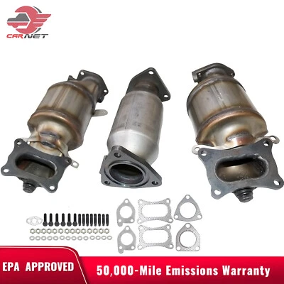 Catalytic Converter Set For 2009-2019 Honda Ridgeline Pilot Accord Odyssey 3.5L - Image 1 of 4