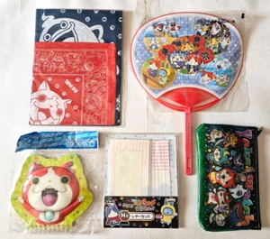 Yokai Watch Handkerchief, notebook, bag Plastic Clear File Folder Animate x 12 - Picture 1 of 8