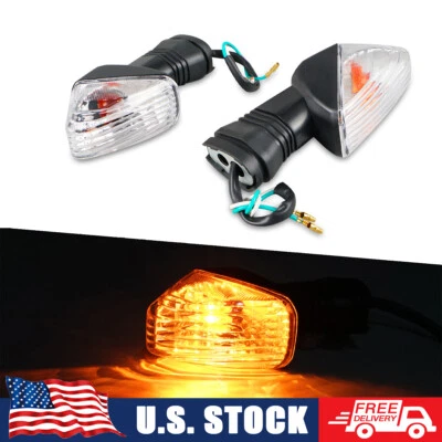 LED Turn Signal Lights Indicator Lamp for KAWASAKI KLR 650 08-17 Z750S 2005-2006 - Image 1 of 4