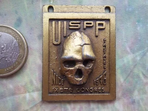 Rare ! insigne Nice 2016 Union internationale sciences préhistoriques et protohi - Foto 1 di 3