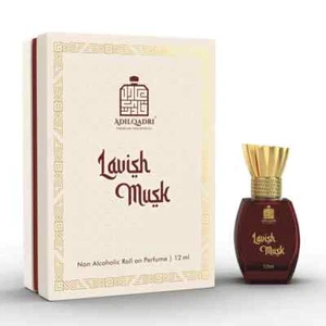 ADILQADRI - Perfume Attar Premium Musk lujoso, sin alcohol, floral, almizcle, puro - Imagen 1 de 7