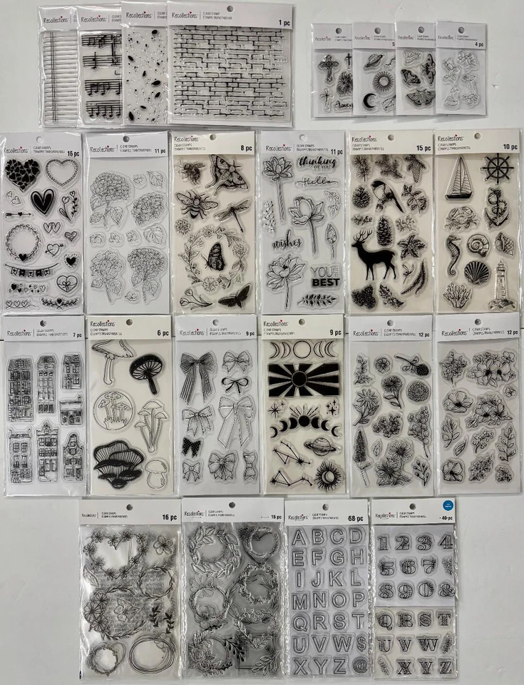 Прозрачные марки с воспоминаниями ~ НА ВЫБОР! ~ Новейшие стили!! - Изображение 1 из 1