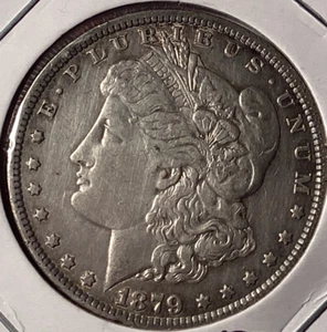 1879 Morgan Silver Dollar - Picture 1 of 2