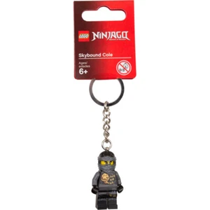LEGO SKYBOUND COLE MINIFIGURE KEYCHAIN NINJAGO 853538 KEYRING KEY CHAIN RING - Picture 1 of 3
