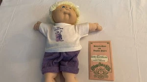 Bambola patch cavolo vintage con documenti di adozione sigillati - Foto 1 di 5
