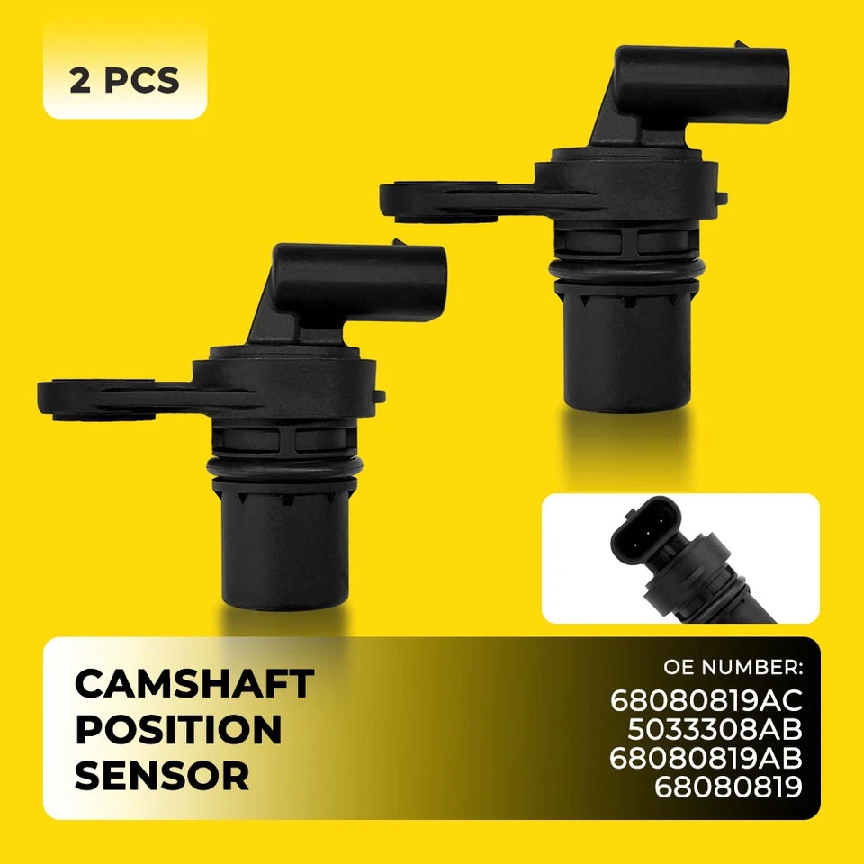 Датчик положения распределительного вала кулачка для Dodge Jeep 68080819AC Chrysler 5033308AB 2 шт. - Изображение 1 из 4
