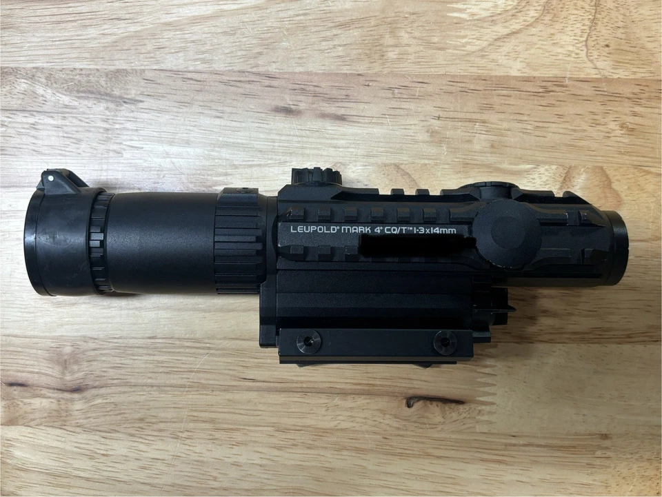 Mira telescópica Leupold Mark 4 CQT LVPO con retícula iluminada - Excelente estado Foto 1 de 4