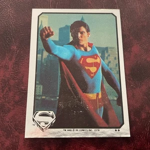 1978 Topps SUPERMAN Set FIST FORWARD Series 1 FOIL STICKER Insert ** - NR-MINT - Picture 1 of 2