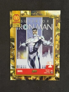 Marvel Topps Chrome 2025 Iron Man Gold - Superior Iron Man #1 IM-10 /50 - Picture 1 of 10
