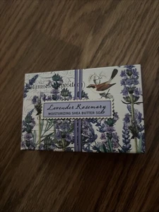 Michel Design Works Shea Butter Bath Soap Bar Lavender Rosemary 4.5 Oz New - Picture 1 of 2