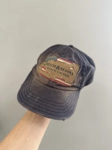 DENIM AND SUPPLY RALPH LAUREN VINTAGE TRUCKER USA CAP - Bild 1 von 7