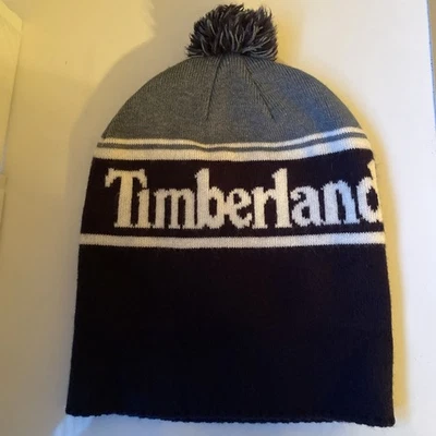Timberland Unisex Gorro Azul Foto 1 de 4