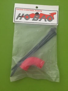 HoBao #84059 Rubber Tube Ho Bao RC Buggy Intake Red - Picture 1 of 1