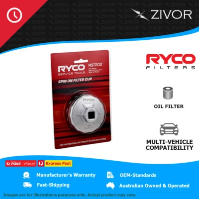 New RYCO Spin On Oil Filter Cup For MAZDA CX-5 KE 2.0L PE SkyActiv-G RST202 - image 1 of 4