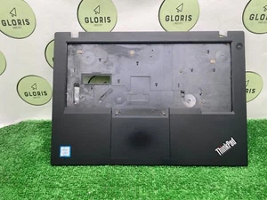 Used OEM Lenovo ThinkPad L490 Laptop Palmrest w/Touchpad Speakers AP1AZ000900 - Afbeelding 1 van 10