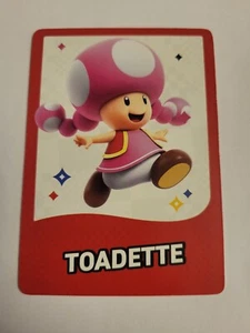 Toadette - Tarjeta Maravilla Super Mario exclusiva - Imagen 1 de 4