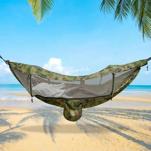 440lbs Portable Camping Hammock Tent Mosquito Net Hanging Bed Outdoor Ultralight - Picture 1 of 19
