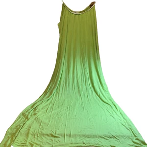 milano size medium womans long green tank style dress - Picture 1 of 4