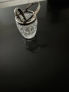 CESTELLO GHIACCIO Cristallo ed Argento - Foto 1 di 2