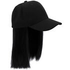 Wigs and Hats with Ponytail Clavicle Cap for Caps One Body Miss