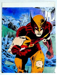 Marvel 1987 Wolverine X-Men Poster 10" x 13" - Imagen 1 de 4