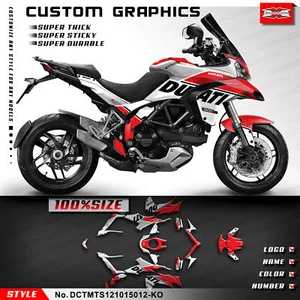 Graphics Adhesive Sticker for Multistrada MTS 1200 2010 2011 2012 2013 2014 - Picture 1 of 9