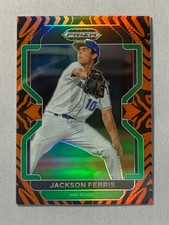 2022 Prizm Draft Picks Jackson Ferris Tiger Stripe Prizm SP  #17/99 #PDP47